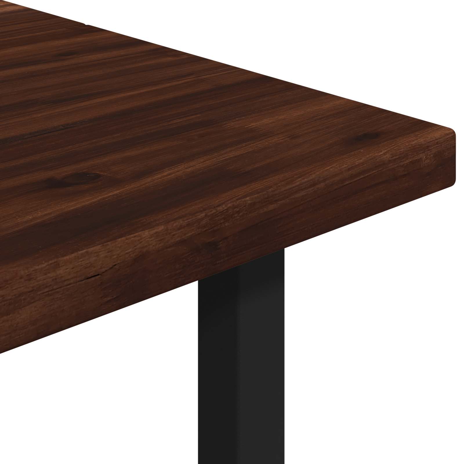 vidaXL Kwadratowy stół do jedzenia 160 x 70 x 75 cm Lite Drewno Akacji