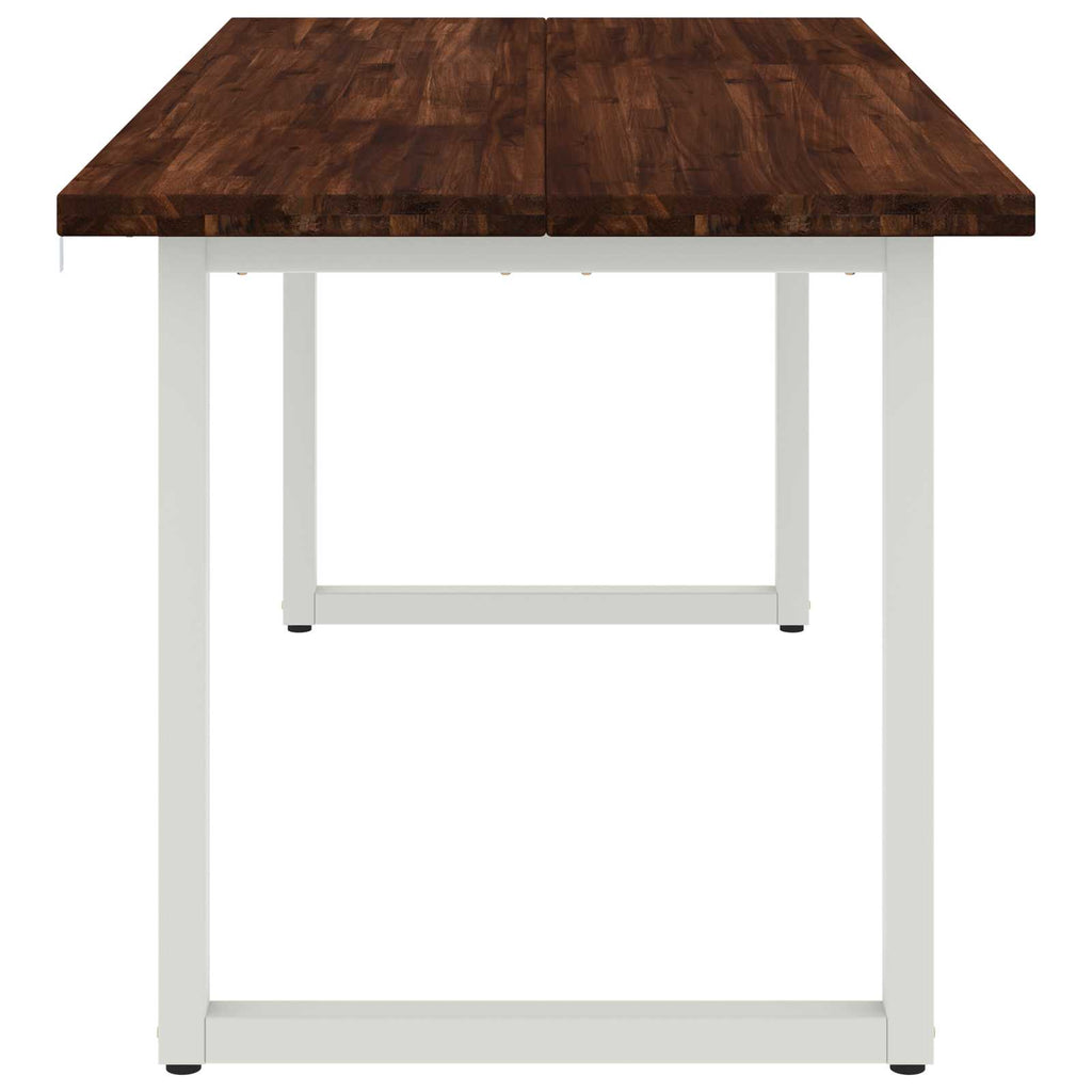 vidaXL Kwadratowy stół do jedzenia 160 x 70 x 75 cm Lite Drewno Akacji
