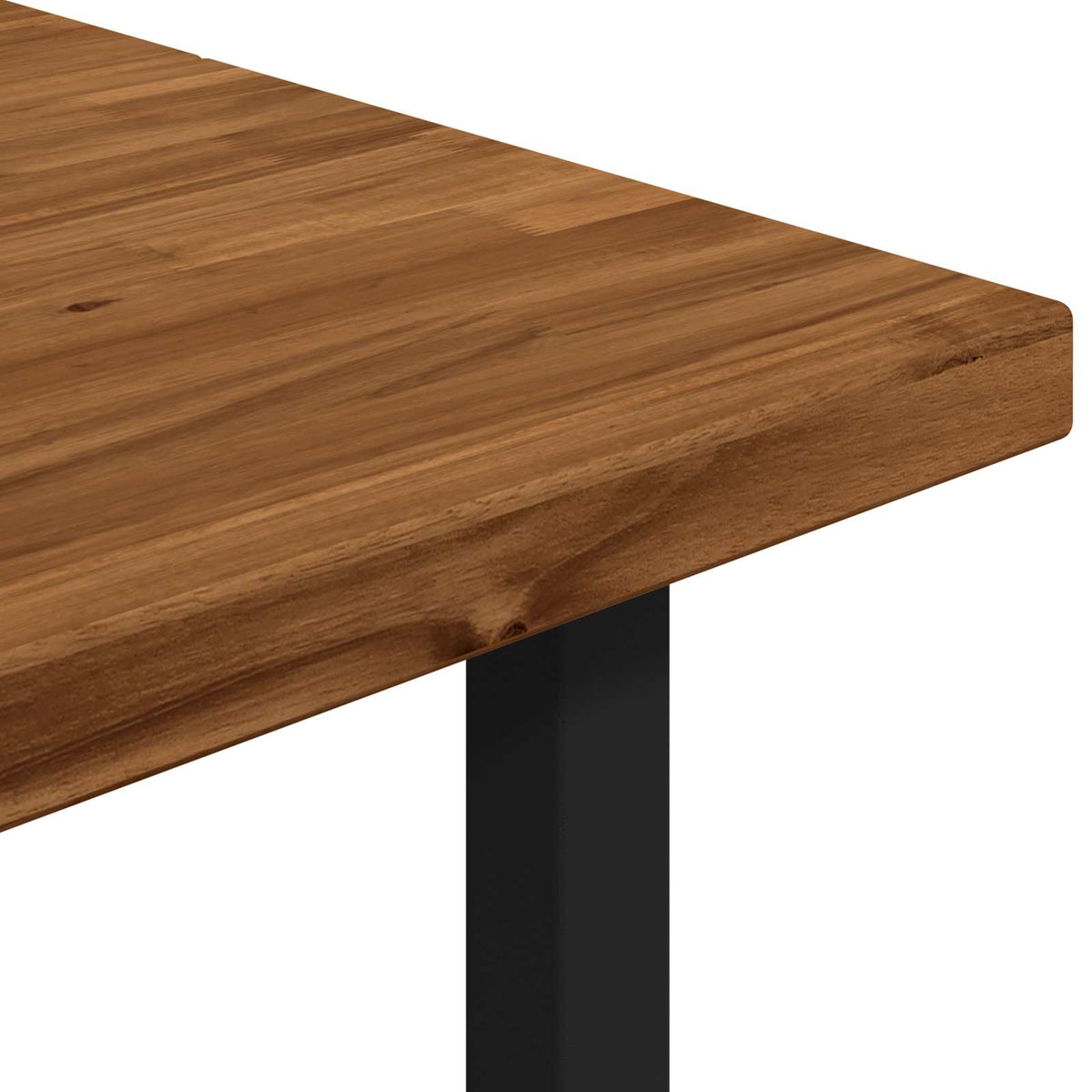 vidaXL Kwadratowy stół do jedzenia 160 x 70 x 75 cm Lite Drewno Akacji