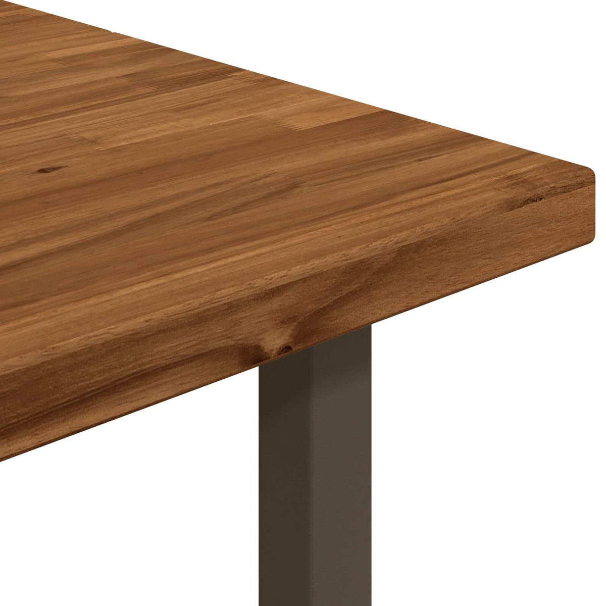 vidaXL Kwadratowy stół do jedzenia 160 x 70 x 75 cm Lite Drewno Akacji