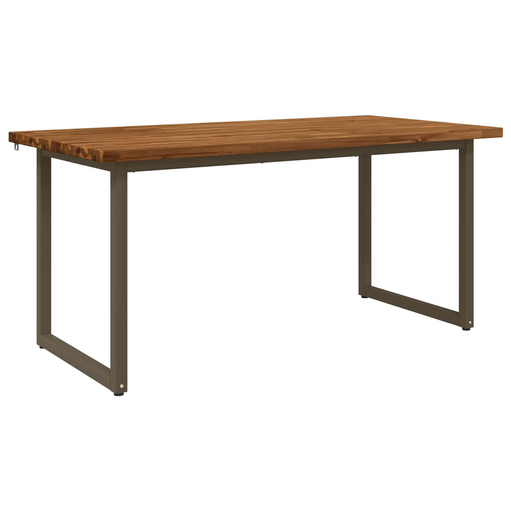 vidaXL Kwadratowy stół do jedzenia 160 x 70 x 75 cm Lite Drewno Akacji
