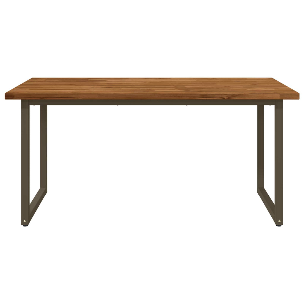 vidaXL Kwadratowy stół do jedzenia 160 x 70 x 75 cm Lite Drewno Akacji