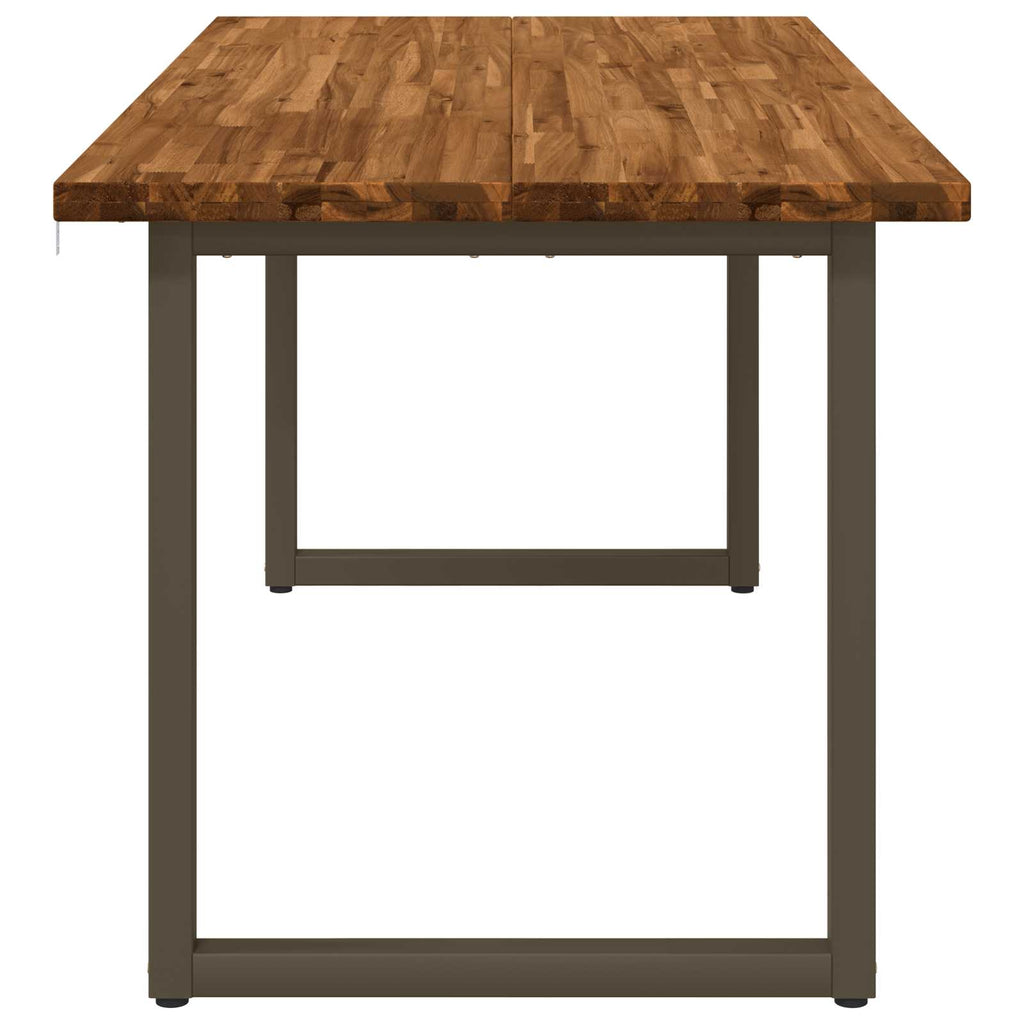 vidaXL Kwadratowy stół do jedzenia 160 x 70 x 75 cm Lite Drewno Akacji
