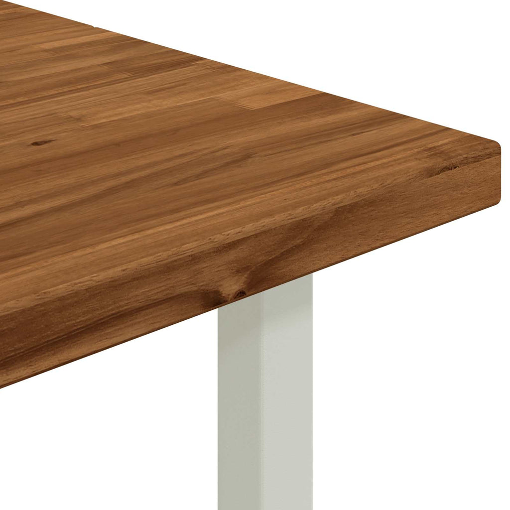 vidaXL Kwadratowy stół do jedzenia 160 x 70 x 75 cm Lite Drewno Akacji