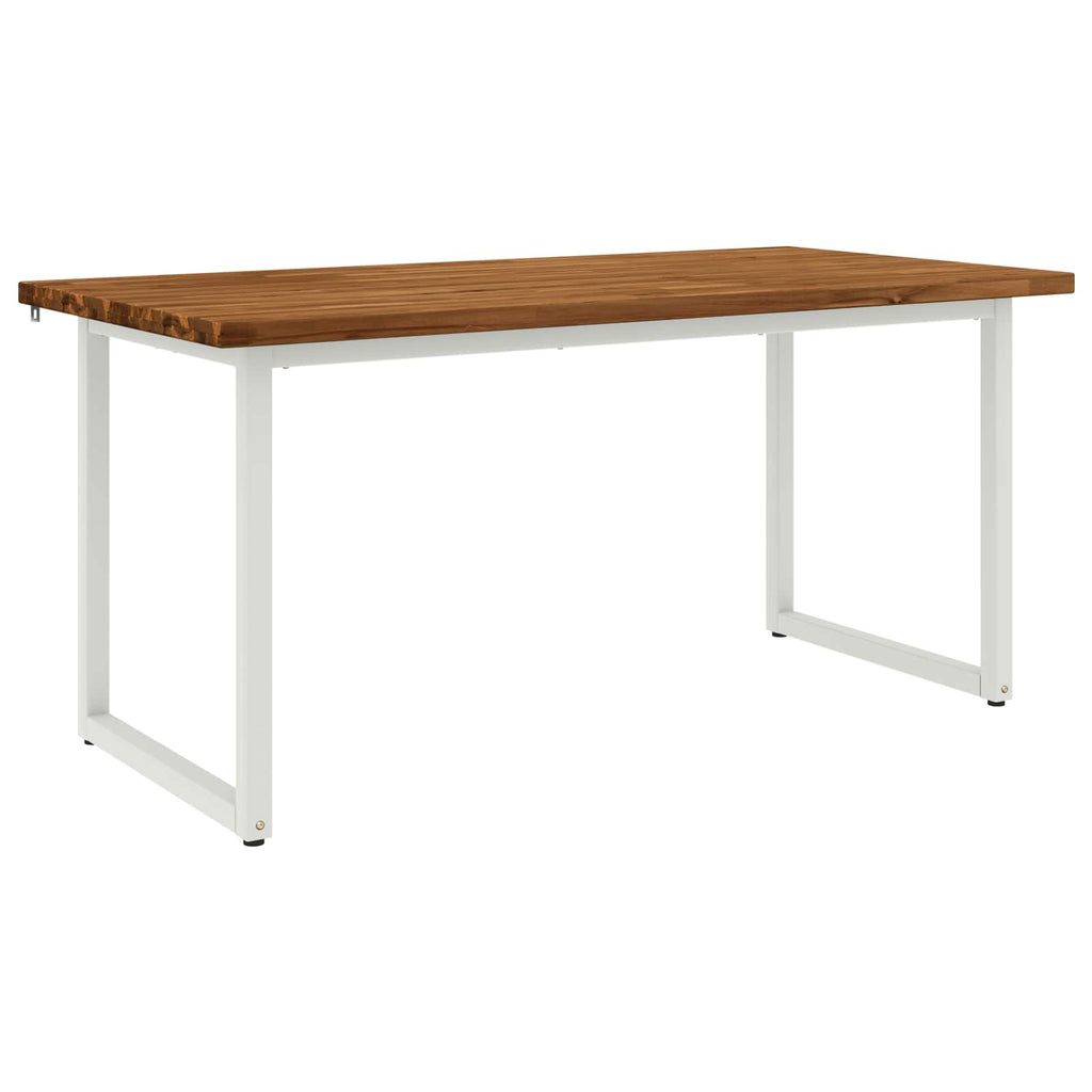 vidaXL Kwadratowy stół do jedzenia 160 x 70 x 75 cm Lite Drewno Akacji