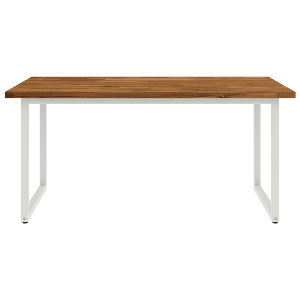 vidaXL Kwadratowy stół do jedzenia 160 x 70 x 75 cm Lite Drewno Akacji