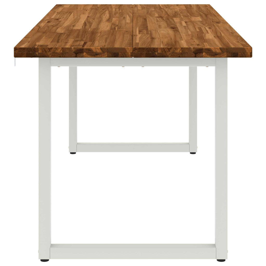 vidaXL Kwadratowy stół do jedzenia 160 x 70 x 75 cm Lite Drewno Akacji