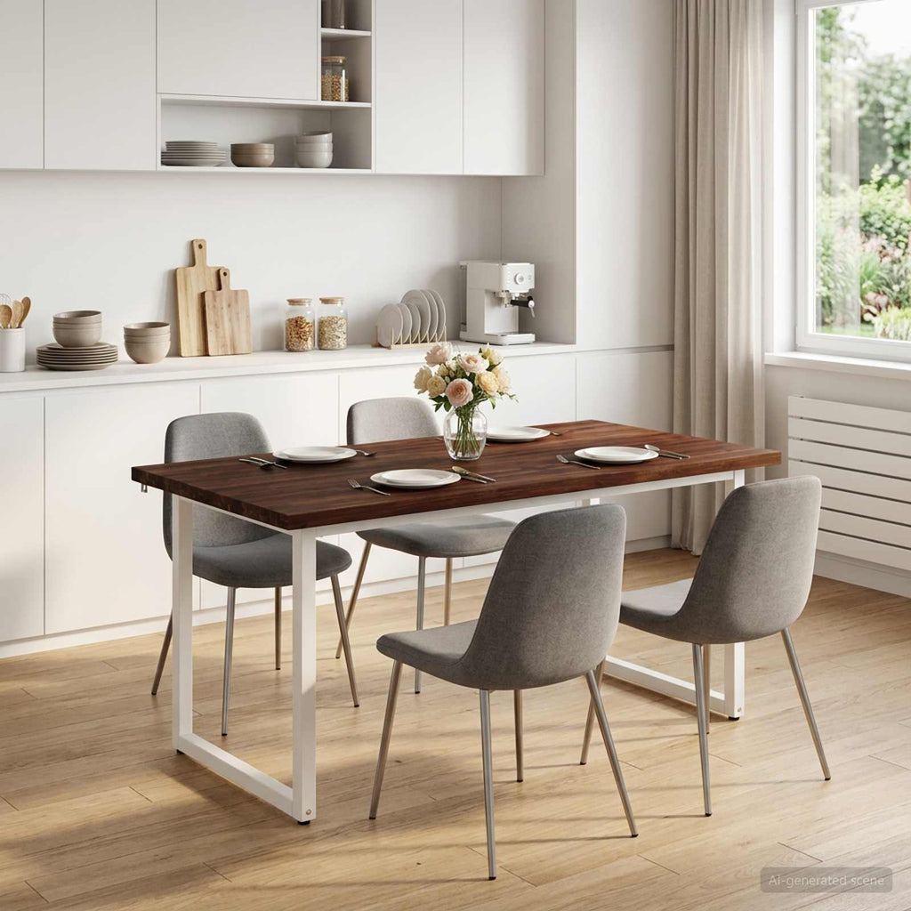 vidaXL Kwadratowy stół do jedzenia 160 x 70 x 75 cm Lite Drewno Akacji