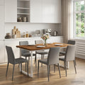 vidaXL Kwadratowy stół do jedzenia 160 x 70 x 75 cm Lite Drewno Akacji