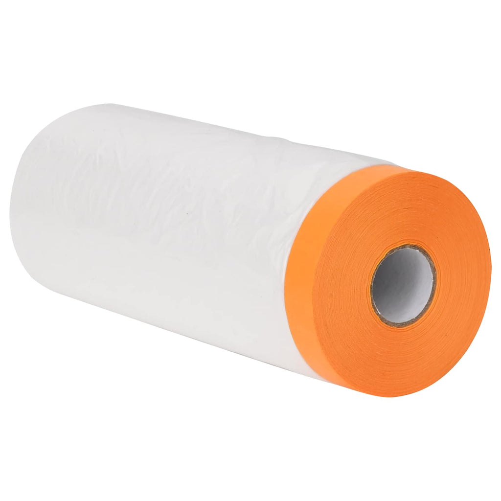vidaXL Arkusz ochronny z taśmą klejącą 12 pcs 240 x 2000 cm HDPE