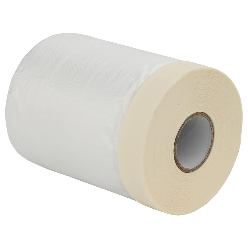 vidaXL Arkusz ochronny z taśmą klejącą 12 pcs 30 x 3300 cm HDPE