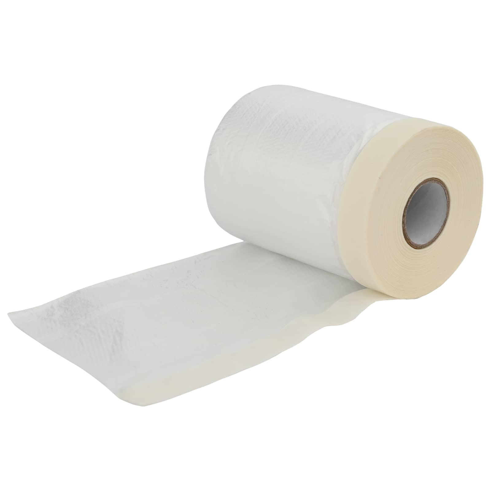 vidaXL Arkusz ochronny z taśmą klejącą 12 pcs 55 x 3300 cm HDPE