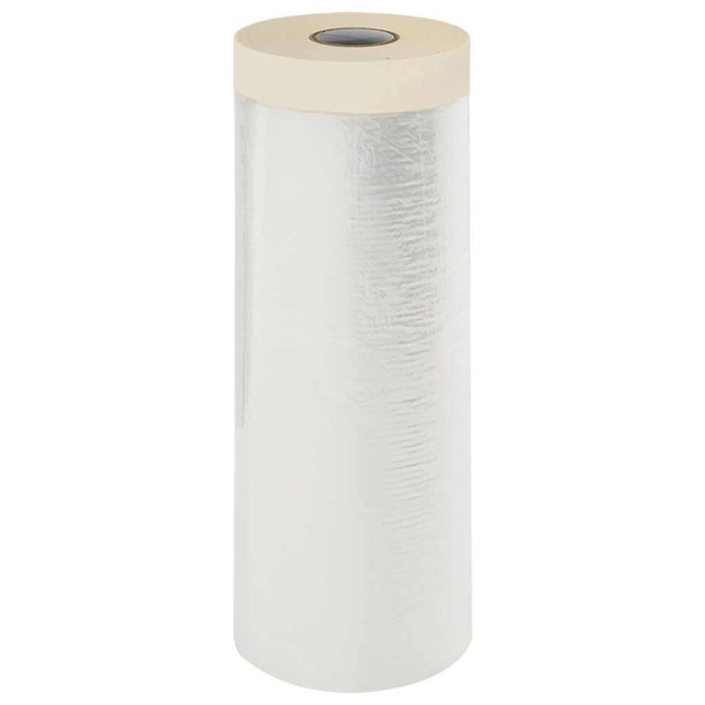 vidaXL Arkusz ochronny z taśmą klejącą 12 pcs 240 x 2000 cm HDPE