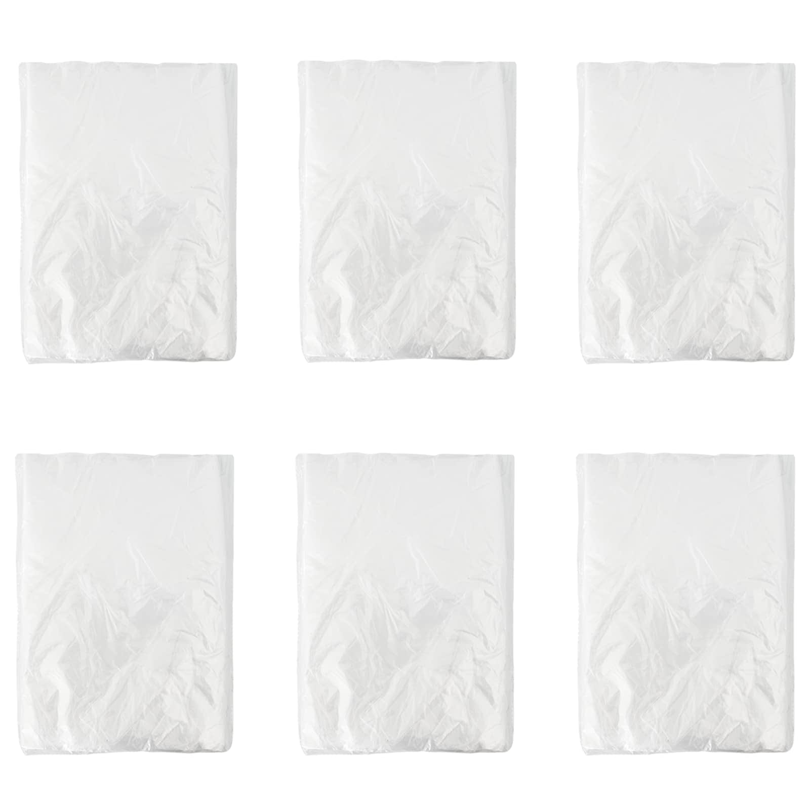 vidaXL Arkusz przeciwkurzowy 6 pcs przezroczysty 400 x 500 cm HDPE
