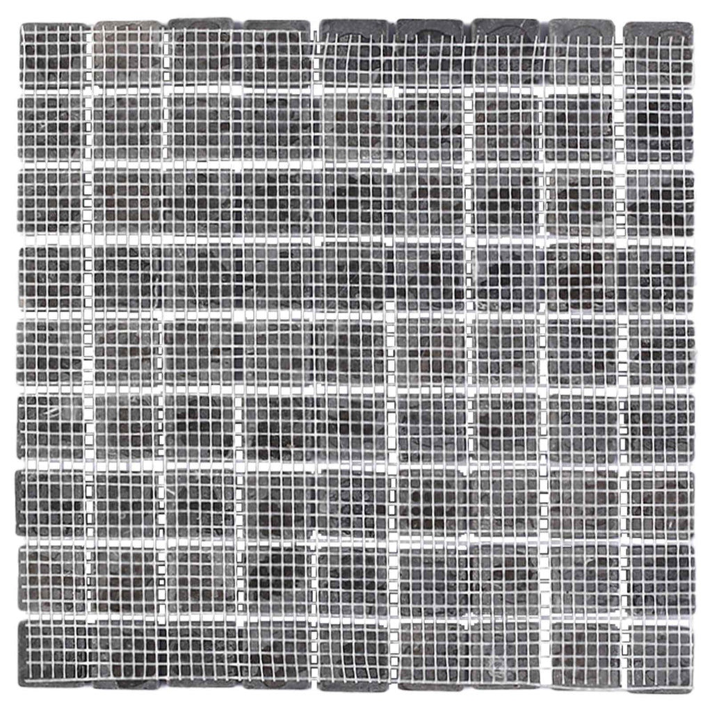 vidaXL Płytki Mozaikowe Szary 30 x 30 cm Marmur
