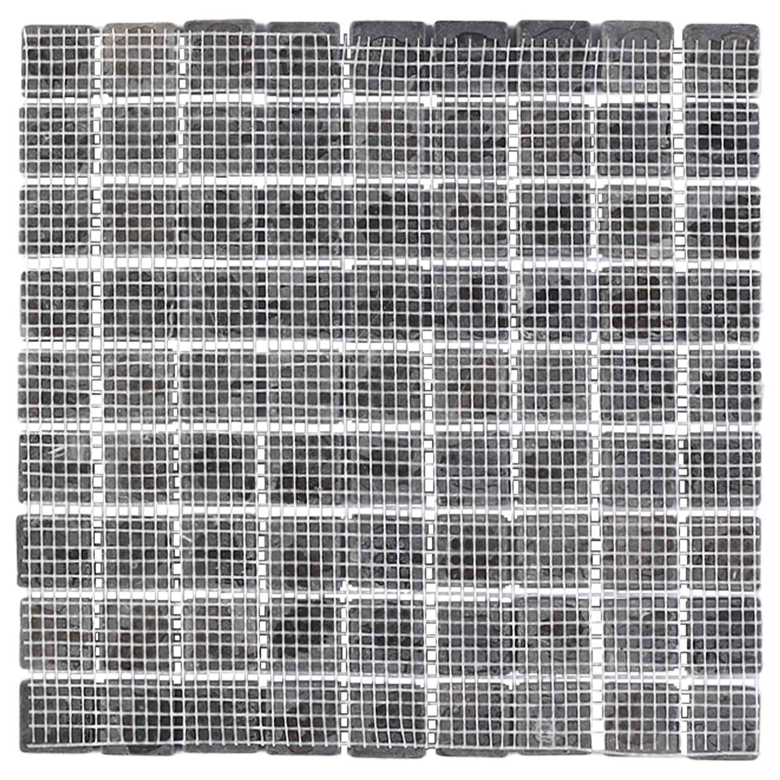vidaXL Płytki Mozaikowe Szary 30 x 30 cm Marmur
