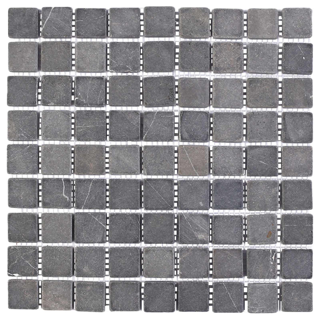 vidaXL Płytki Mozaikowe Szary 30 x 30 cm Marmur