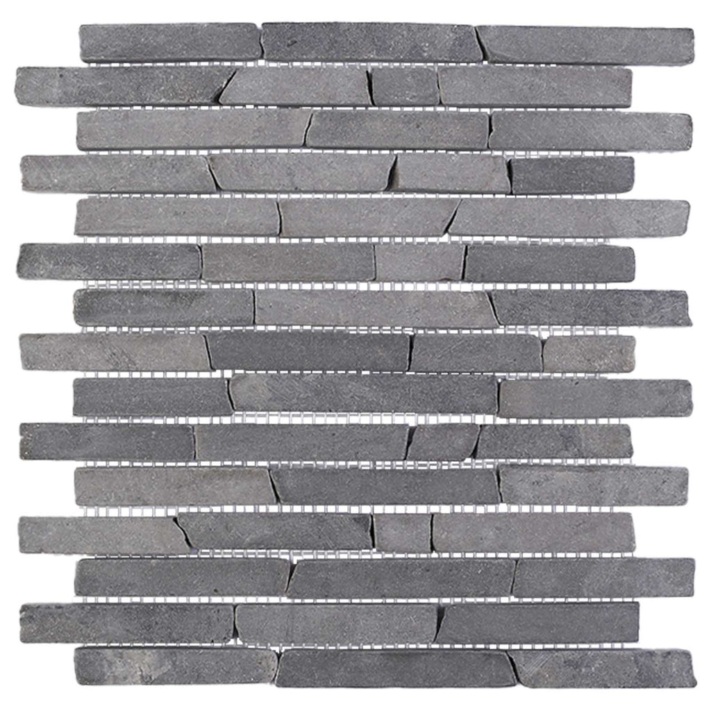vidaXL Płytki Mozaikowe Szary 30 x 30 cm Marmur