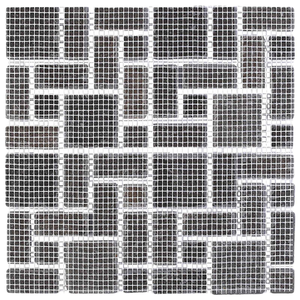 vidaXL Płytki Mozaikowe Szary 30 x 30 cm Marmur
