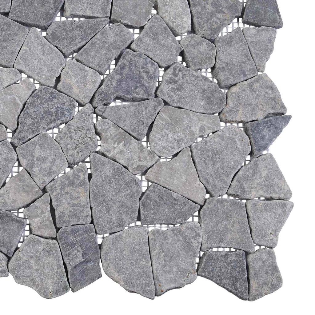 vidaXL Płytki Mozaikowe jasnoszary 30 x 30 cm Marmur