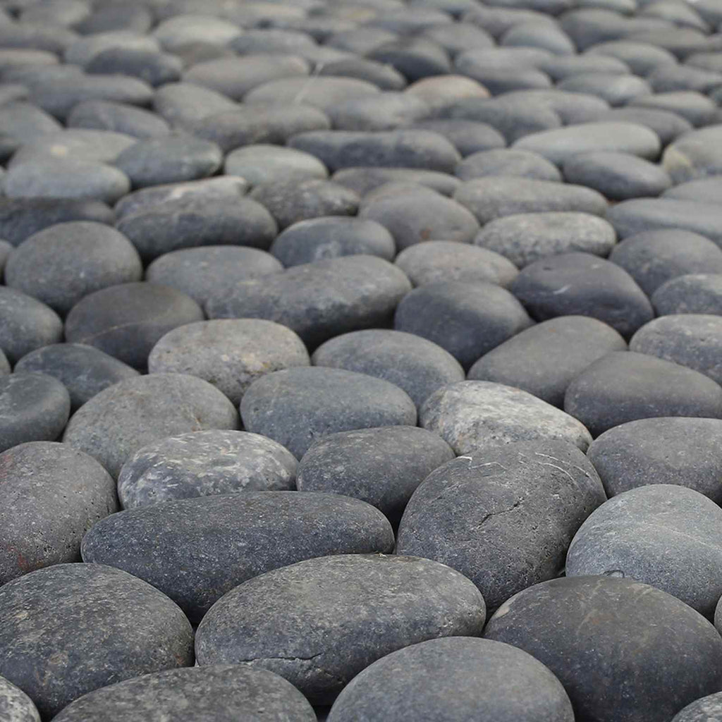 vidaXL Płytki Pebble Szary 30 x 30 cm Kamień rzeczny