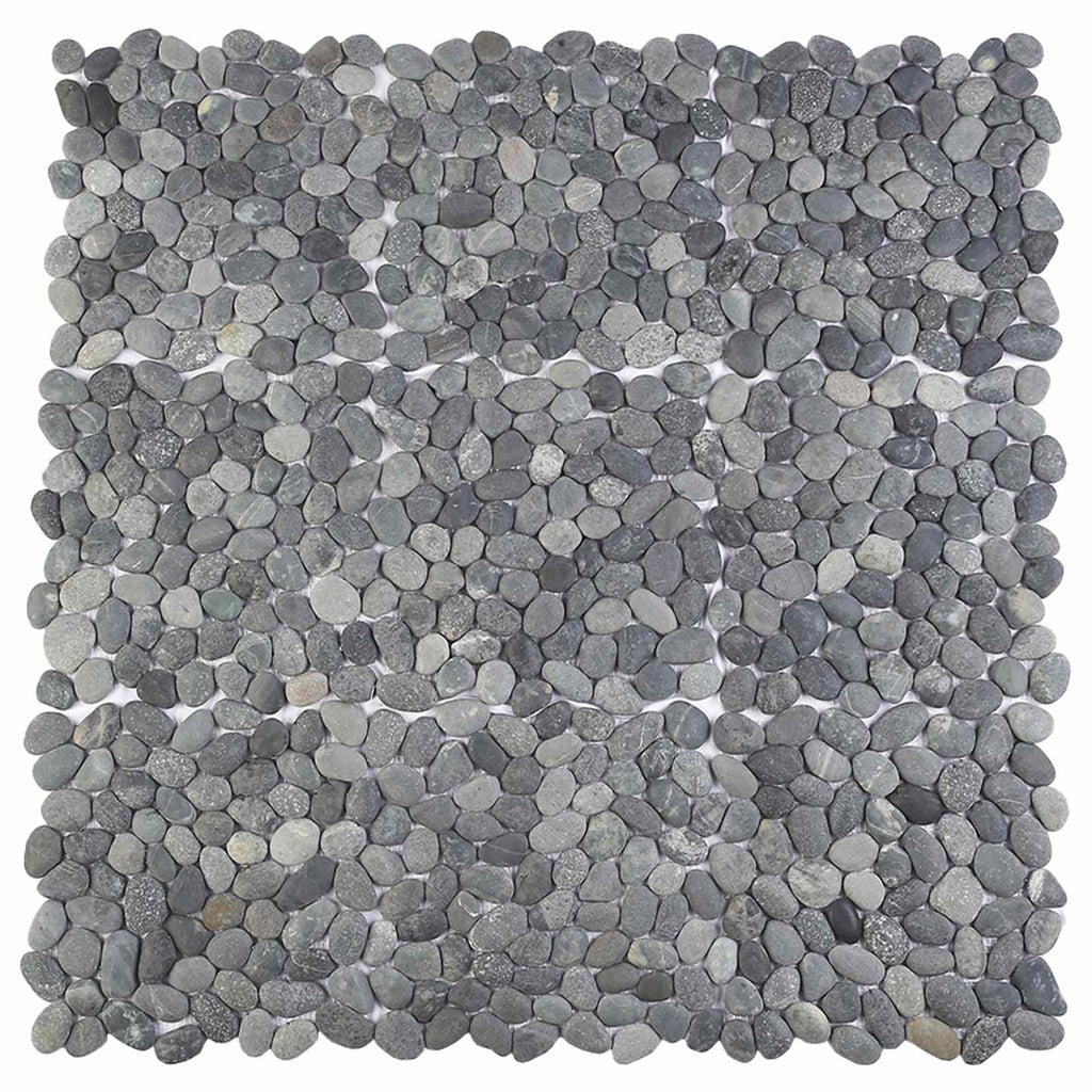 vidaXL Płytki Pebble Szary 30 x 30 cm Kamień rzeczny