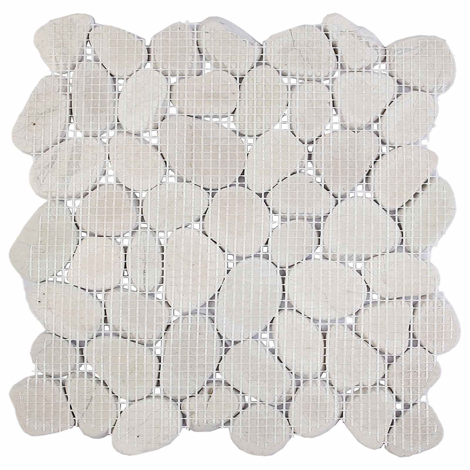 vidaXL Biały 30 x 30 cm