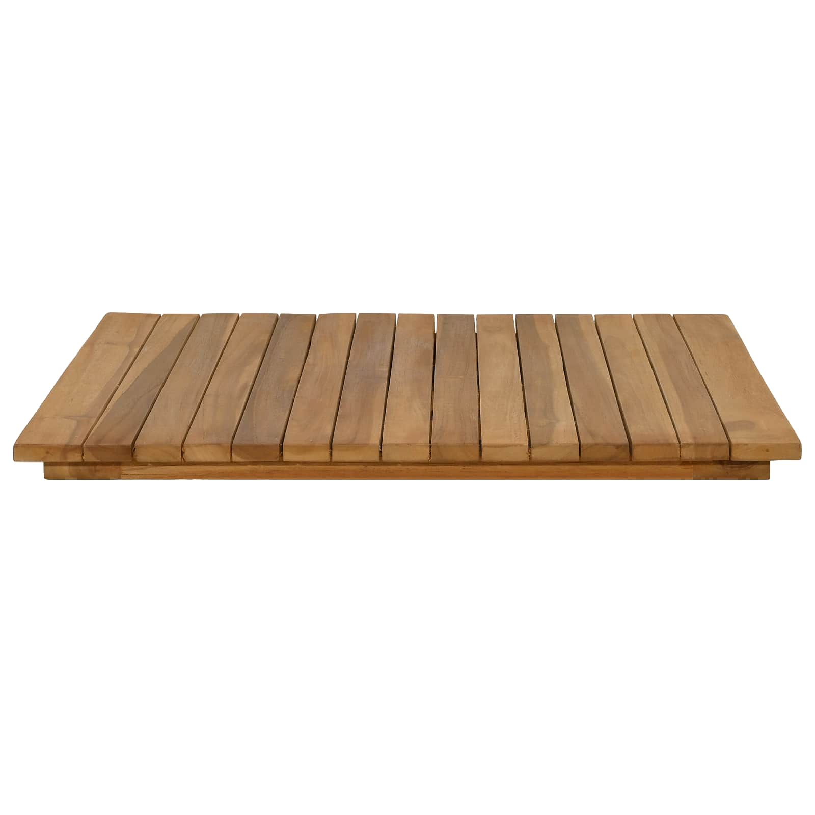 vidaXL Blat stołu 60 x 60 x 3,5 cm Kwadrat Lite drewno teakowe