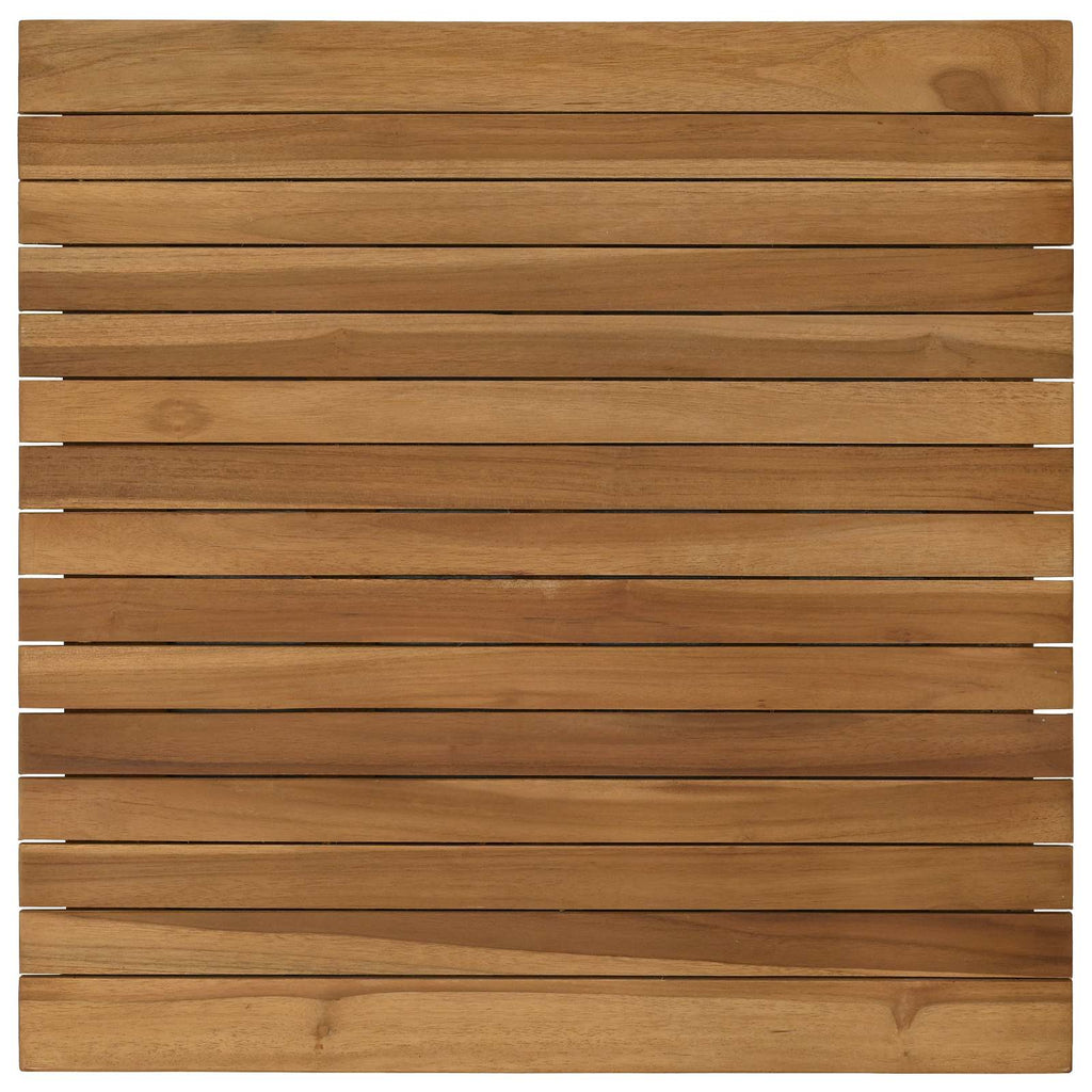 vidaXL Blat stołu 60 x 60 x 3,5 cm Kwadrat Lite drewno teakowe