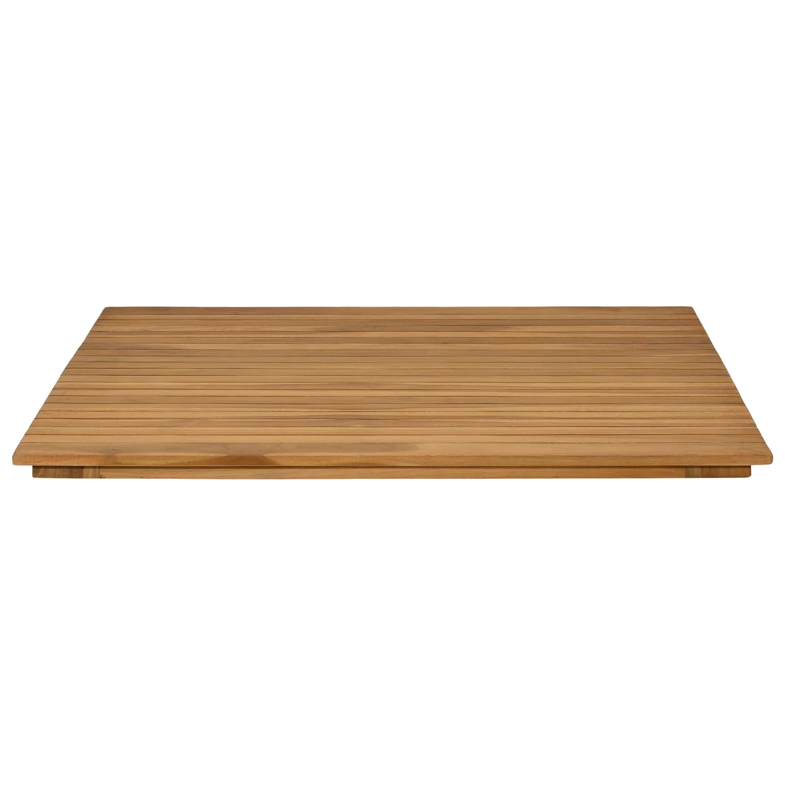 vidaXL Blat stołu 80 x 80 x 3,5 cm Kwadrat Lite drewno teakowe