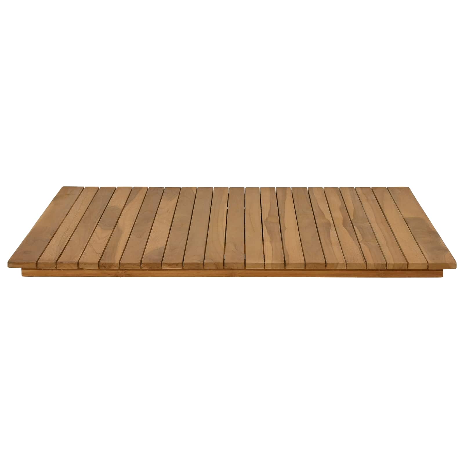 vidaXL Blat stołu 80 x 80 x 3,5 cm Kwadrat Lite drewno teakowe
