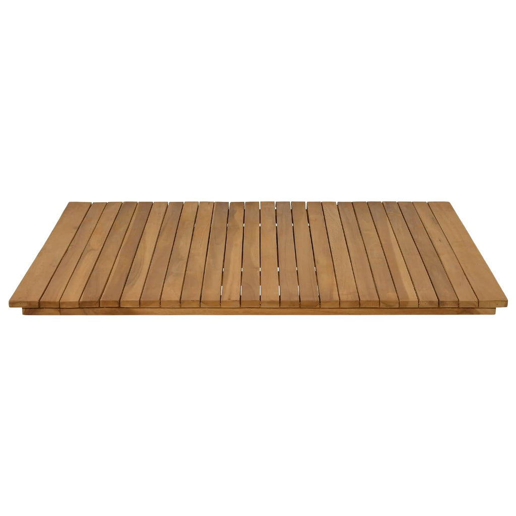 vidaXL Blat stołu 90 x 90 x 3,5 cm Kwadrat Lite drewno teakowe