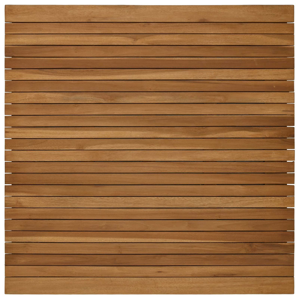 vidaXL Blat stołu 90 x 90 x 3,5 cm Kwadrat Lite drewno teakowe
