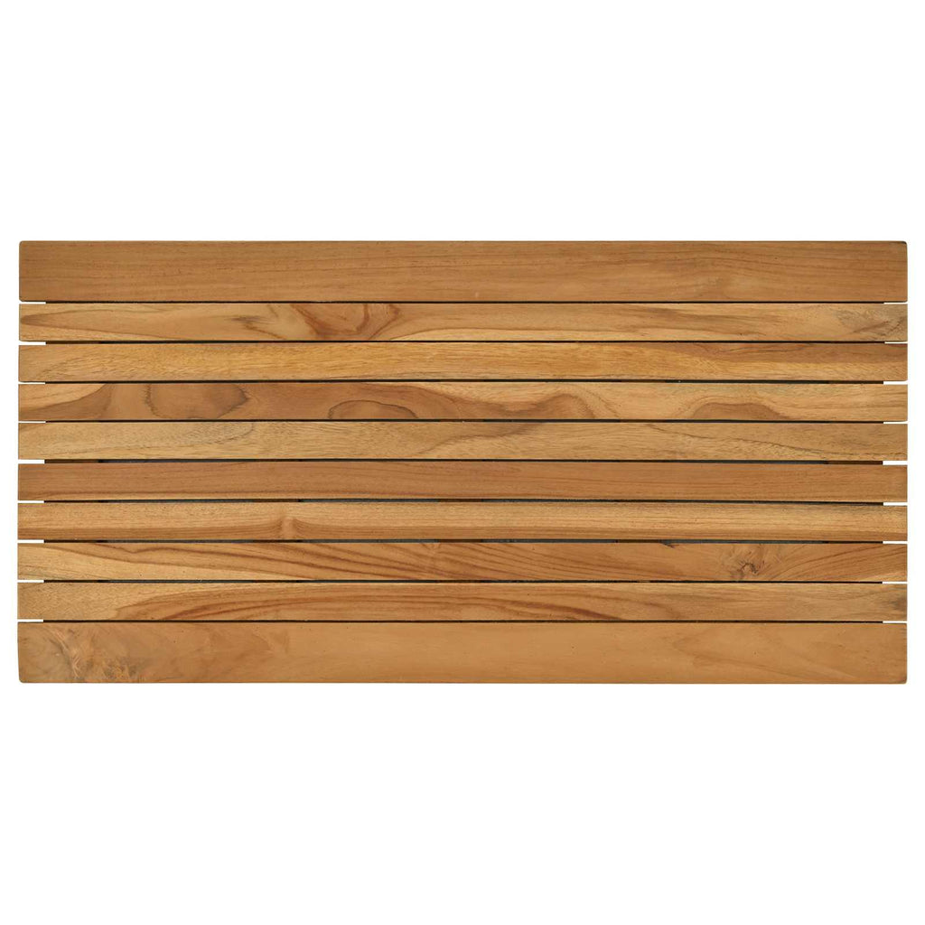 vidaXL Blat stołu 80 x 40 x 3,5 cm Prostokątny Lite drewno teakowe