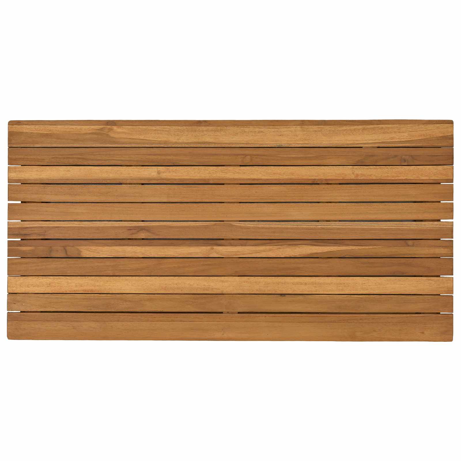 vidaXL Blat stołu 90 x 45 x 3,5 cm Prostokątny Lite drewno teakowe