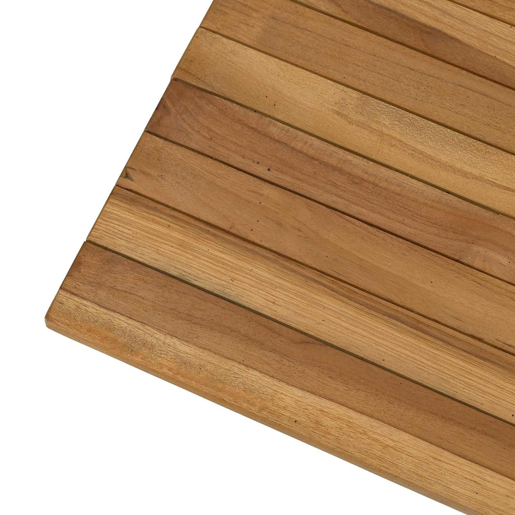 vidaXL Blat stołu 120 x 70 x 3,5 cm Prostokątny Lite drewno teakowe