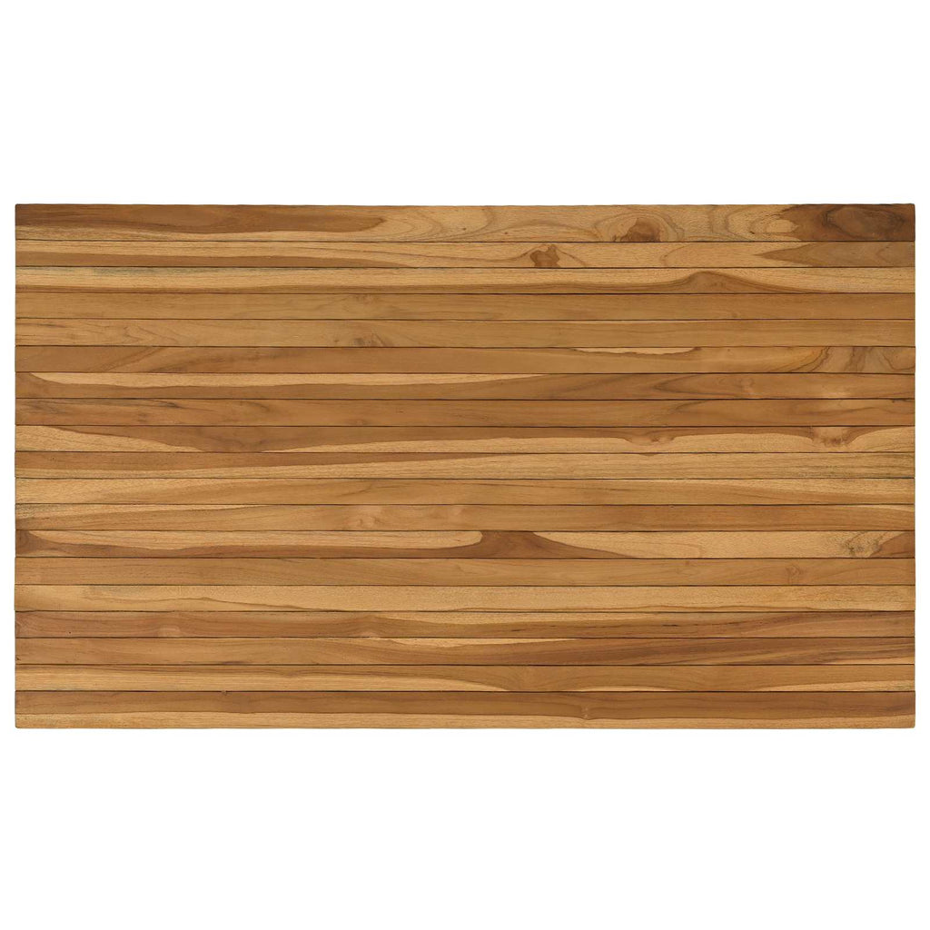 vidaXL Blat stołu 120 x 70 x 3,5 cm Prostokątny Lite drewno teakowe
