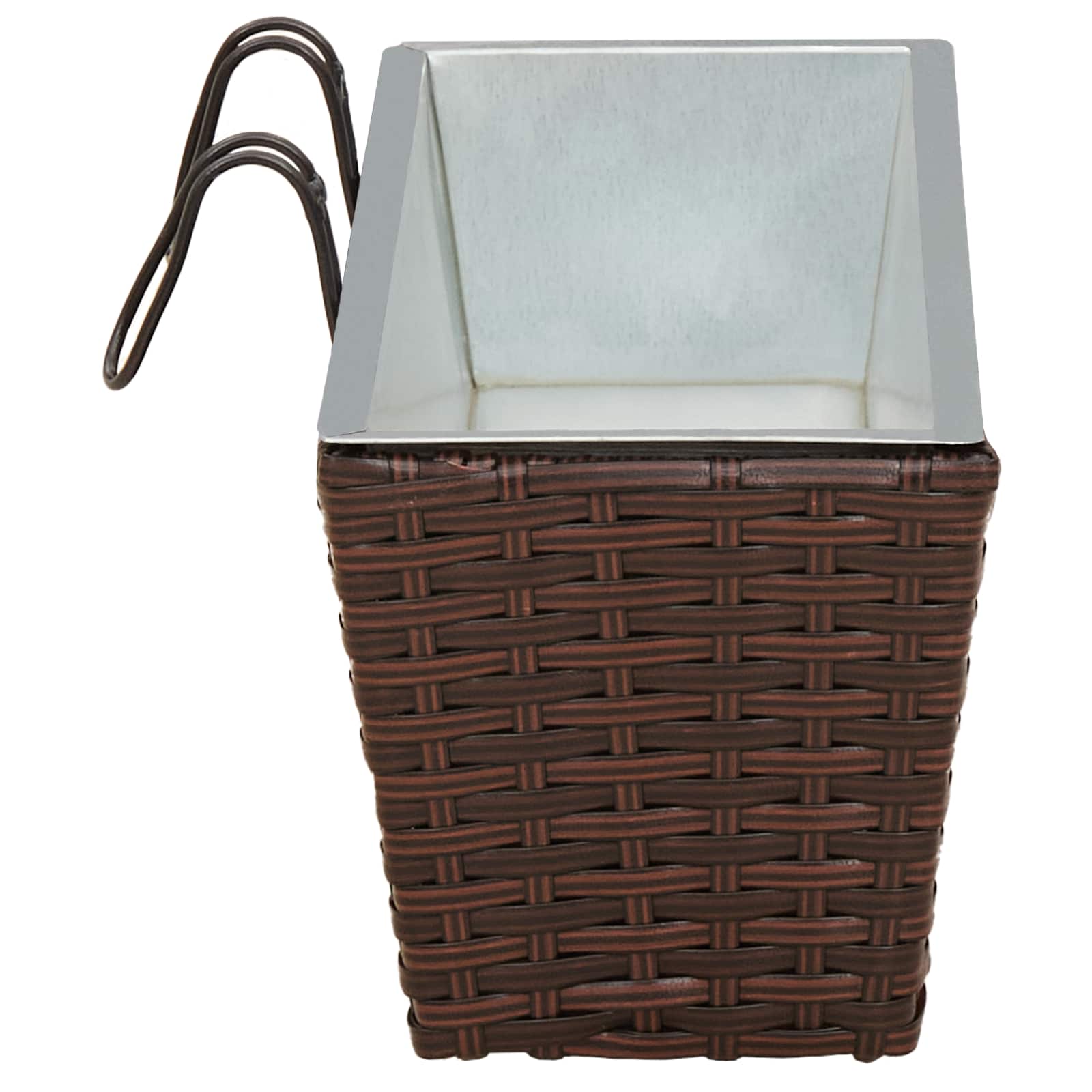 vidaXL Balustrada 2 pcs 50 x 17 x 17 cm Metal