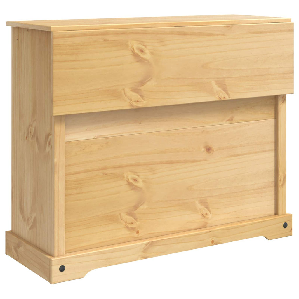 VidaXL Przechowywanie w kuchni Wosk miodowy 112 x 70 x 91,5 cm
