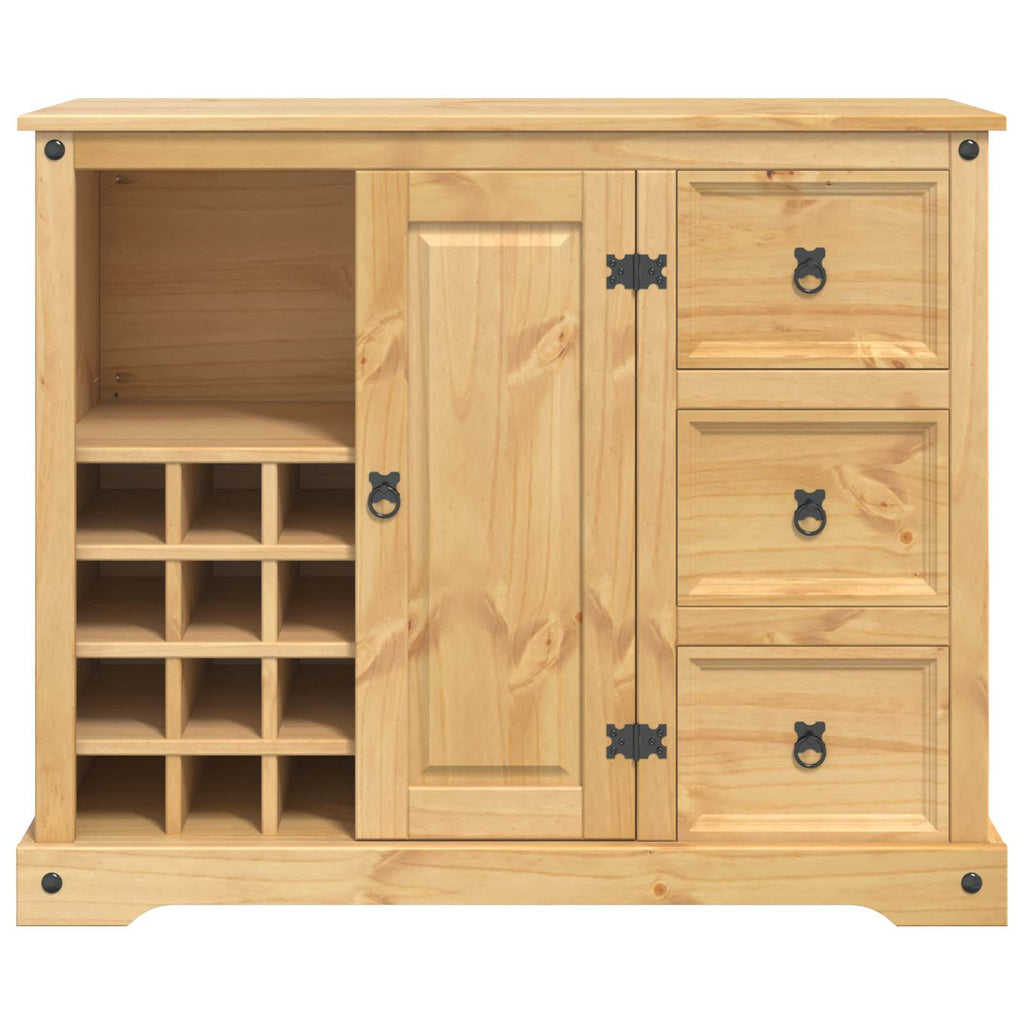 VidaXL Przechowywanie w kuchni Wosk miodowy 112 x 70 x 91,5 cm