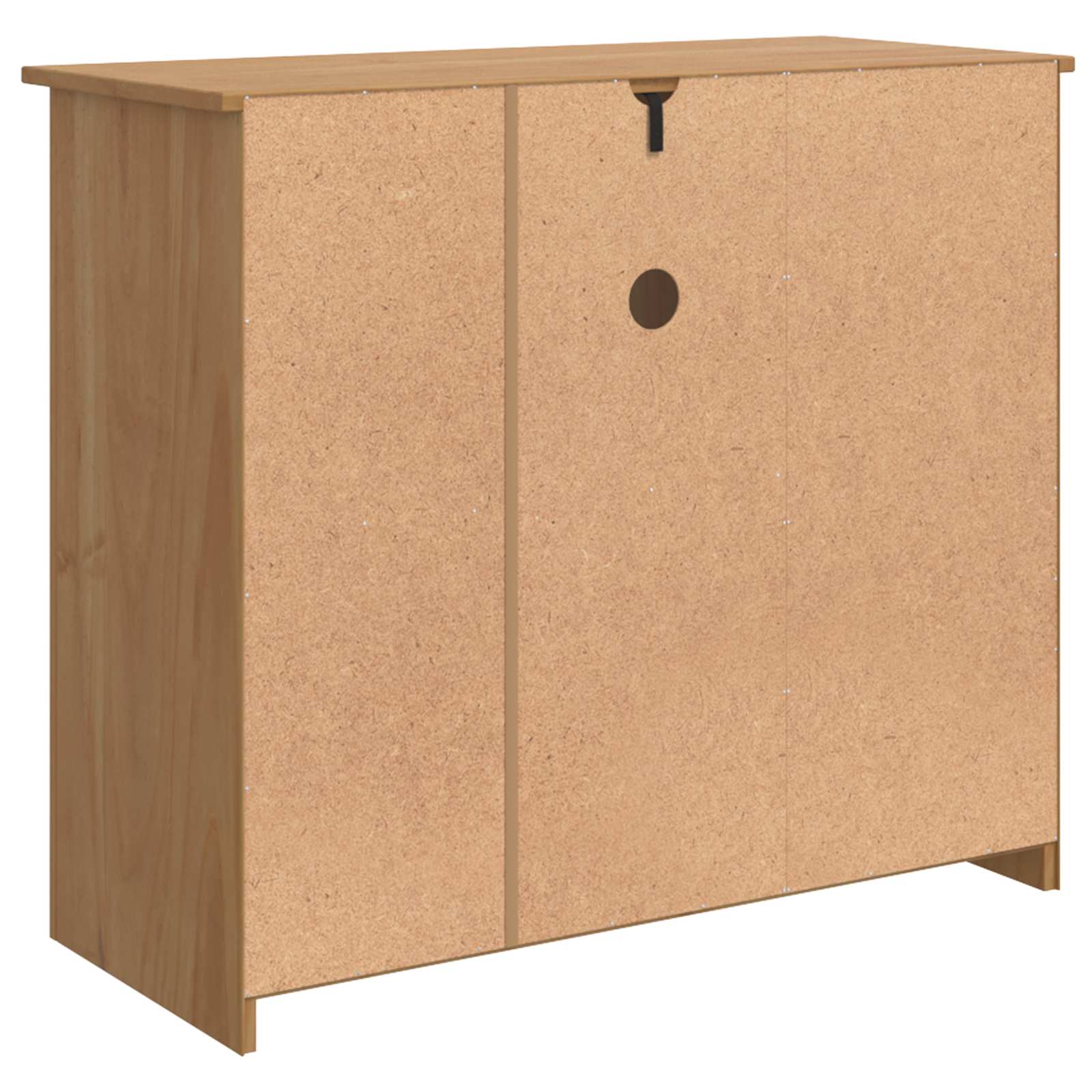 VidaXL Szafka pod Mikrofalówkę PANAMA Wosk miodowy 99,5 x 44 x 86,5 cm