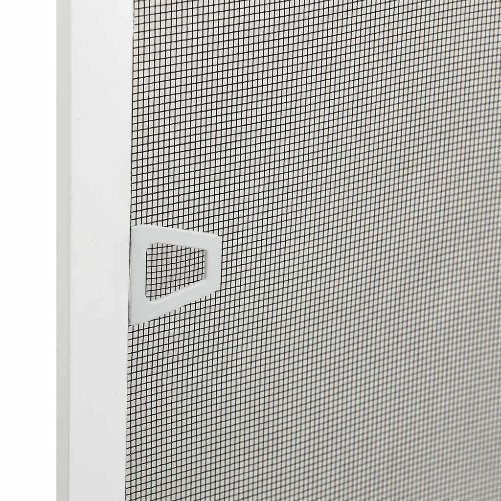 vidaXL Siatka przeciw insektom do okien Biały 110 x 130 cm