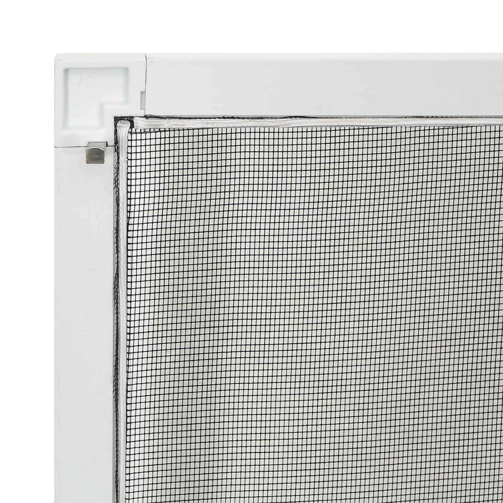 vidaXL Siatka przeciw insektom do okien Biały 110 x 130 cm
