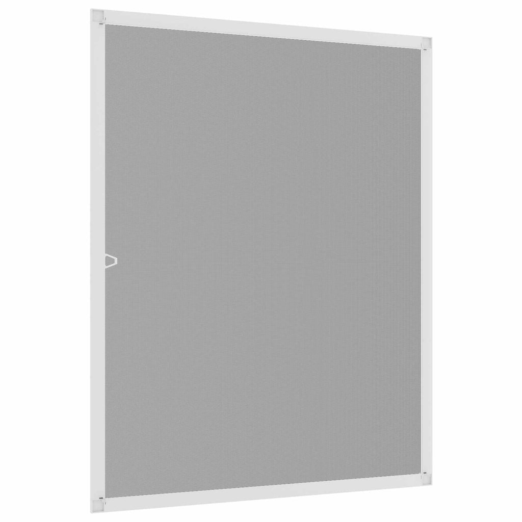vidaXL Siatka przeciw insektom do okien Biały 120 x 140 cm