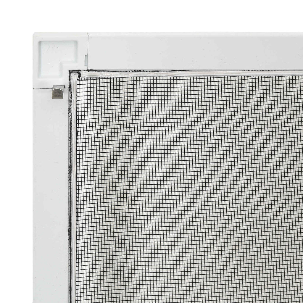 vidaXL Siatka przeciw insektom do okien Biały 130 x 150 cm