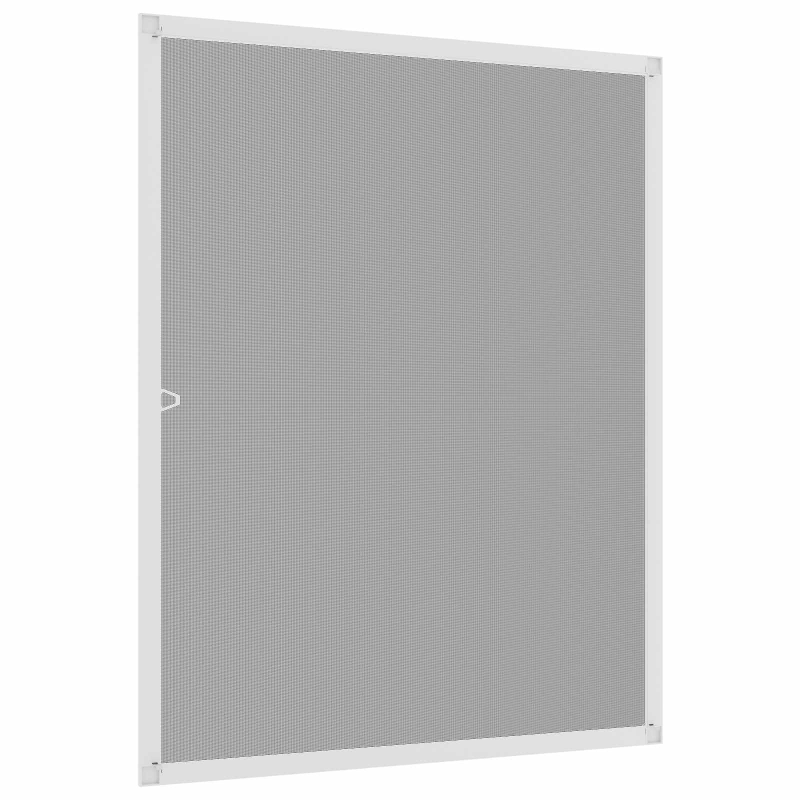 vidaXL Siatka przeciw insektom do okien Biały 130 x 150 cm