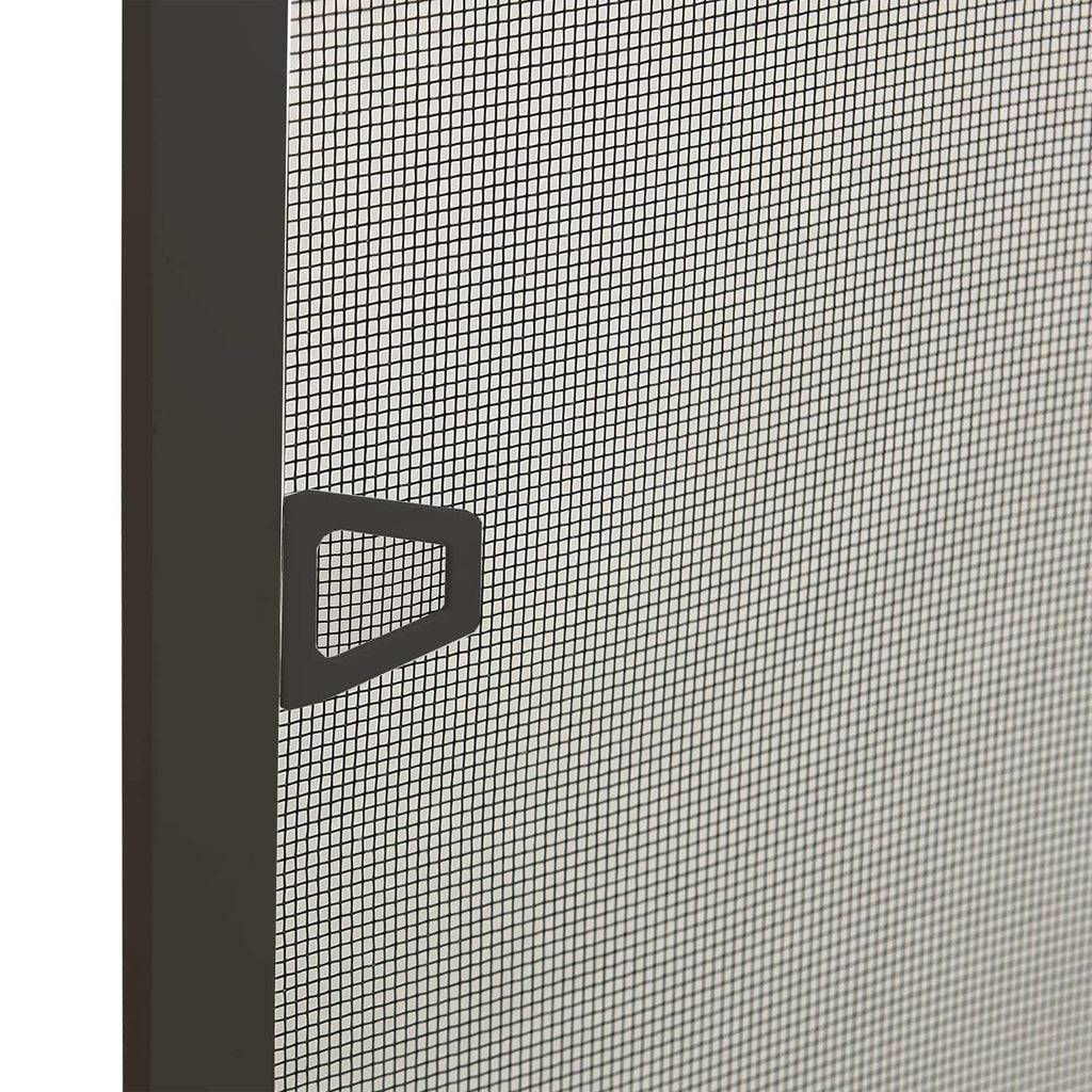 vidaXL Siatka przeciw insektom do okien Antracyt 120 x 140 cm