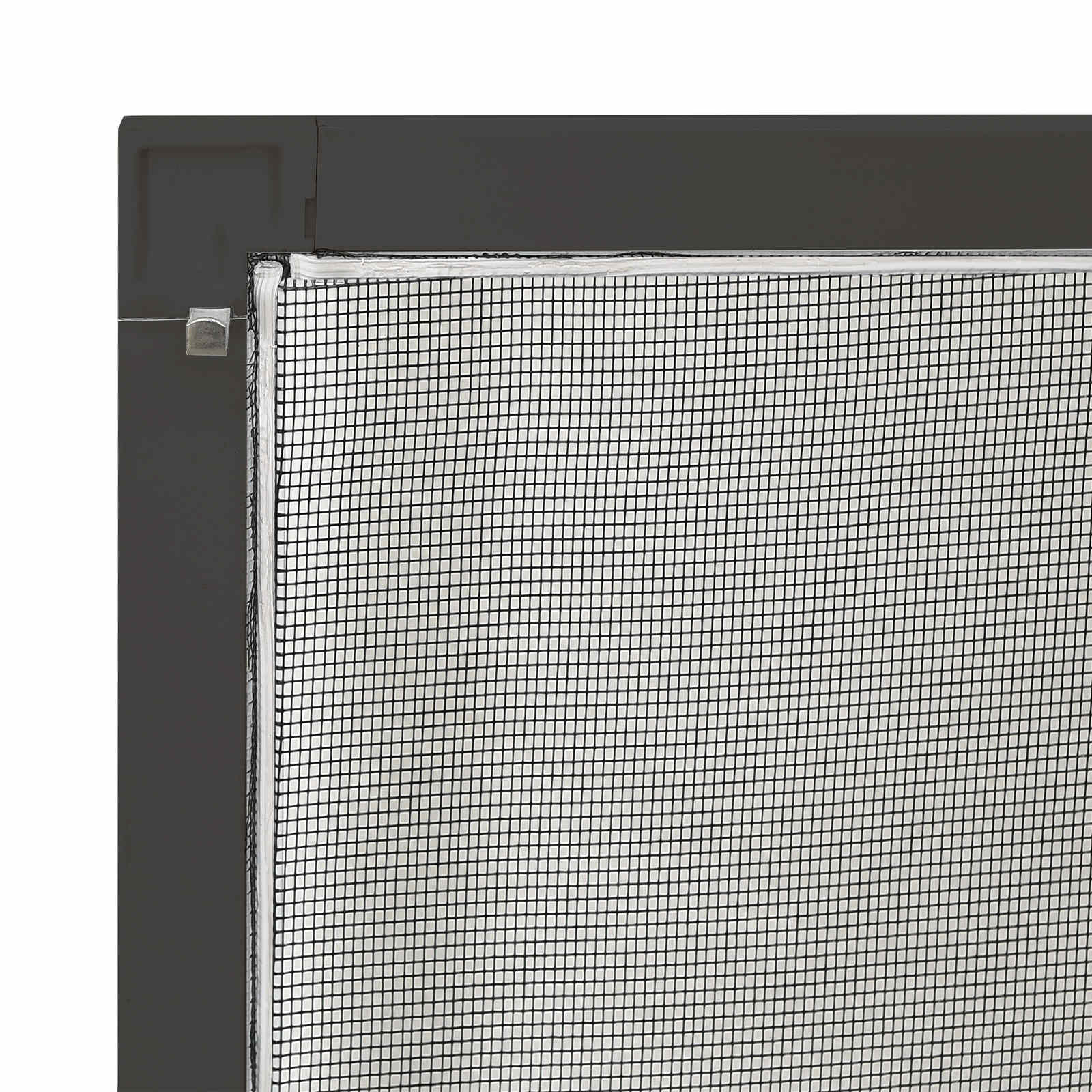 vidaXL Siatka przeciw insektom do okien Antracyt 130 x 150 cm