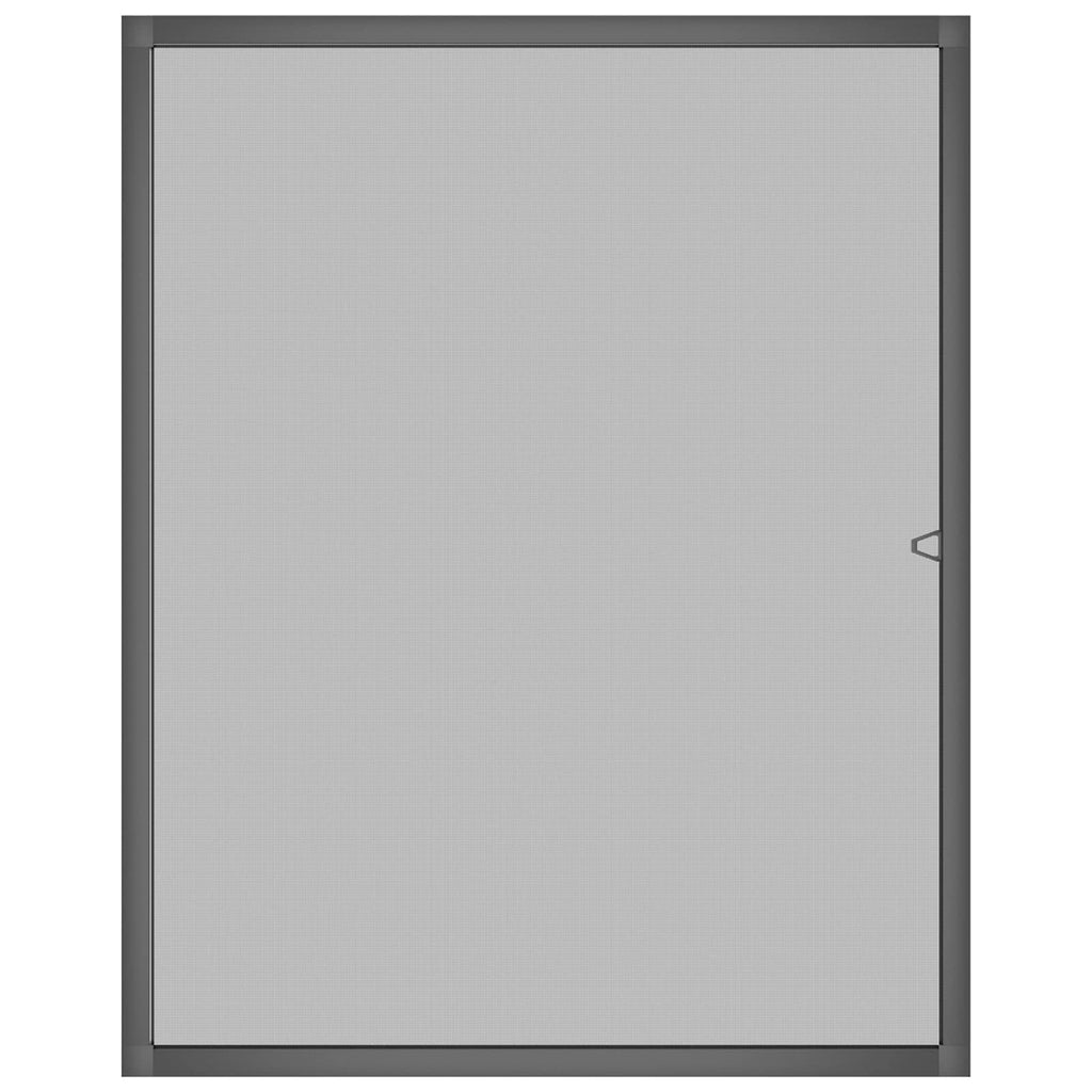 vidaXL Siatka przeciw insektom do okien Antracyt 130 x 150 cm