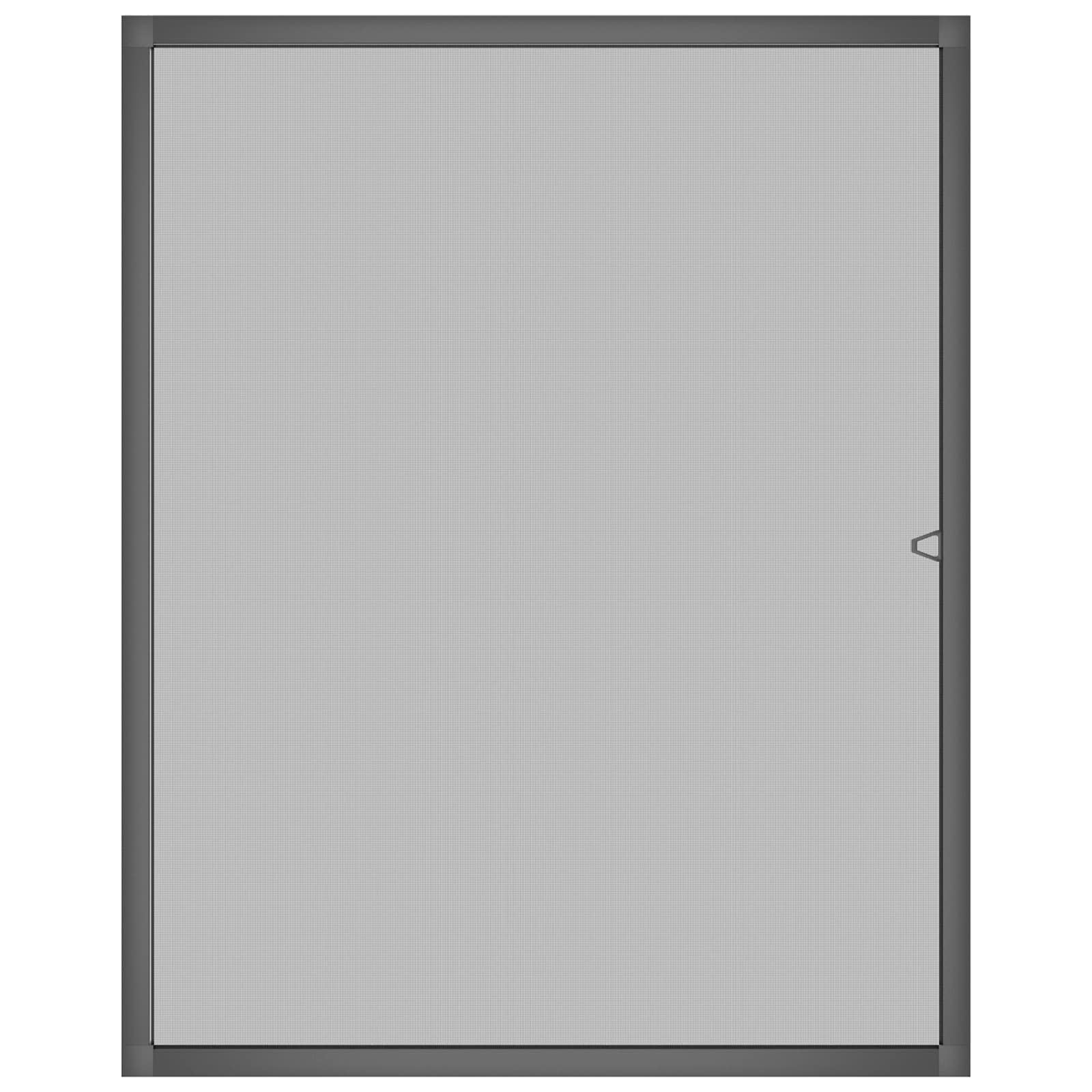 vidaXL Siatka przeciw insektom do okien Antracyt 130 x 150 cm